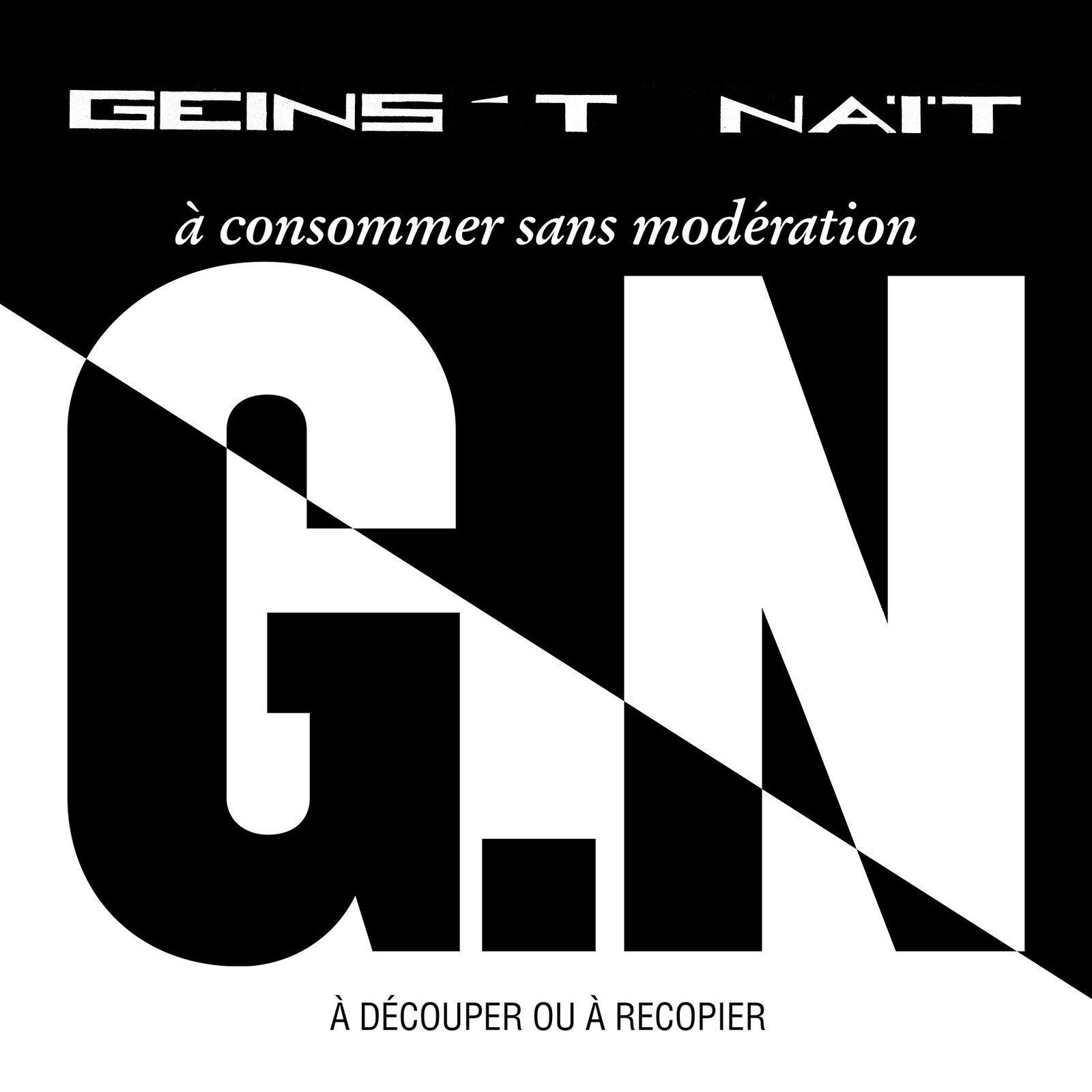 Picture of Geins't Nait - A Consommer Sans Moderation