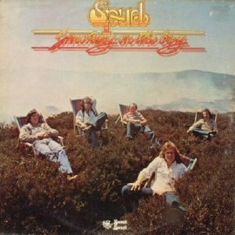 Picture of Spud Smoking on the Bog - Spud Smoking on the Bog