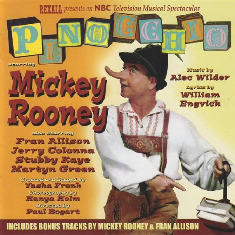 Picture of Various Artists - Pinocchio (Original Television Cast Recording)