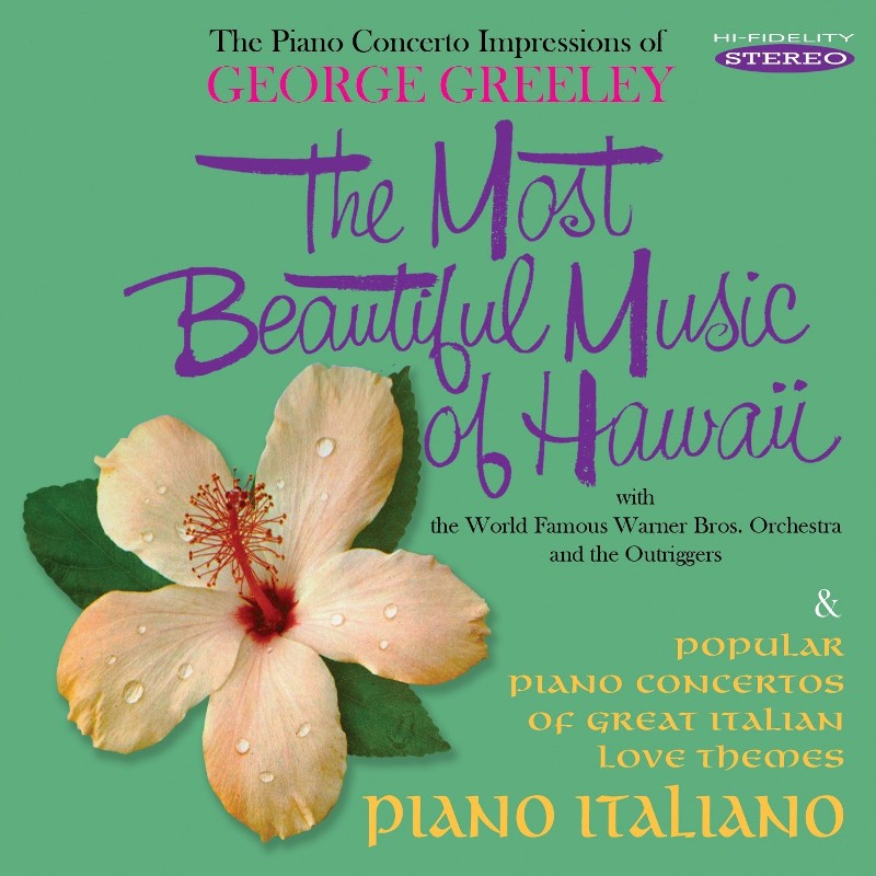 Picture of George Greeley & Warner Bros. Orchestra - The Most Beautiful Music of Hawaii / Piano Italiano