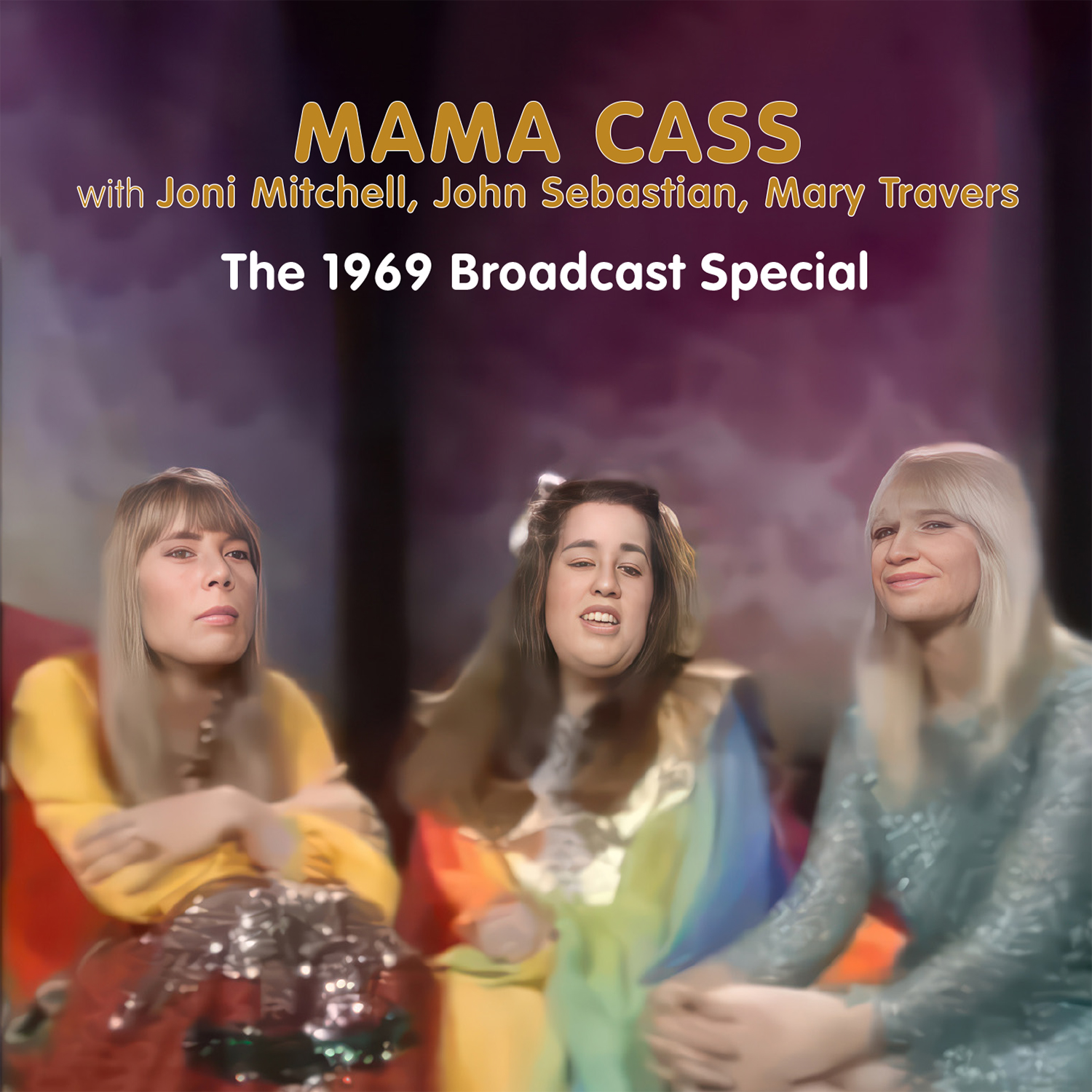 Picture of Mama Cass, Joni Mitchell, John Sebastian and Marty Travers - The 1969 Broadcast Special