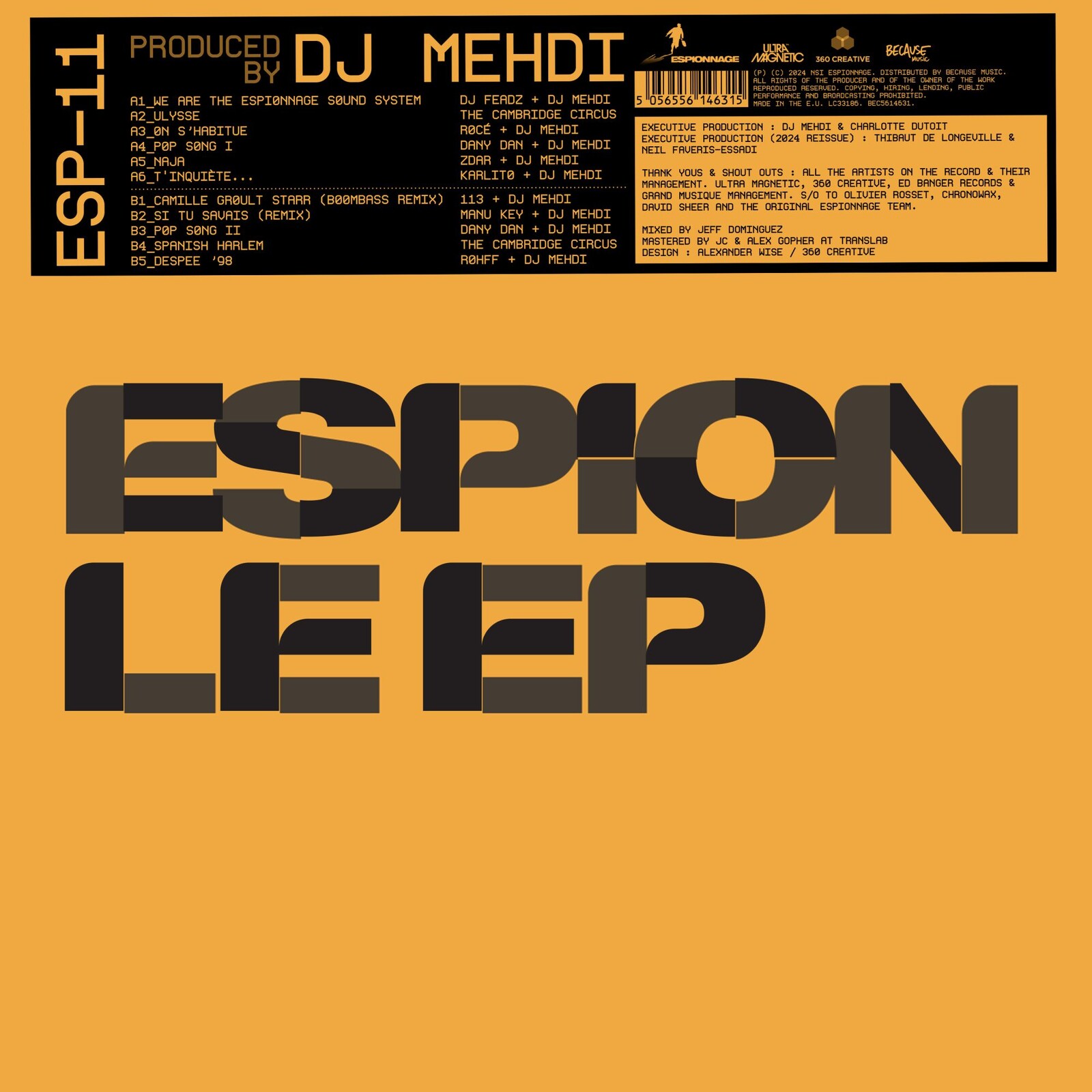 Picture of DJ MEHDI - Espion LE EP