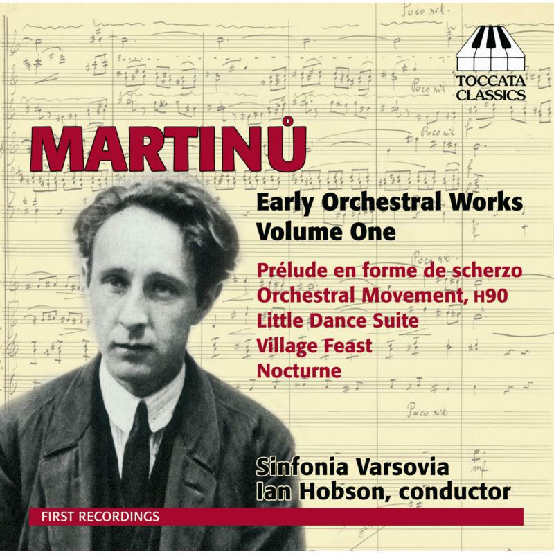 Picture of Sinfonia Varsovia:Hobson - Martinu: Early Orchestra Works Vol. 1