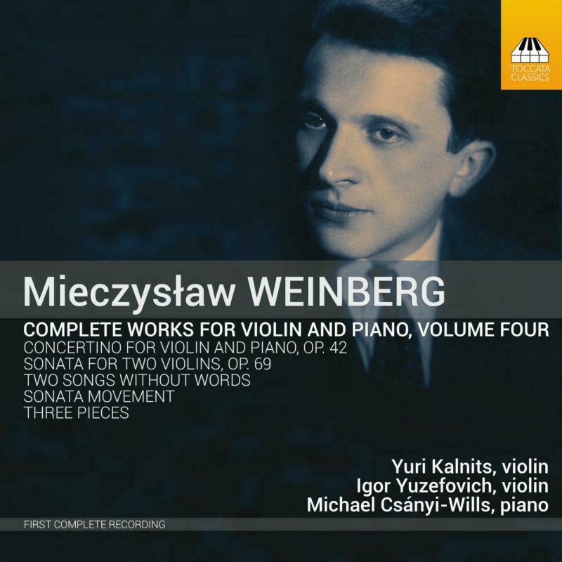 Picture of KALNITS/YUZEFOVICH - WEINBERG:VIOLIN WORKS, VOL 4
