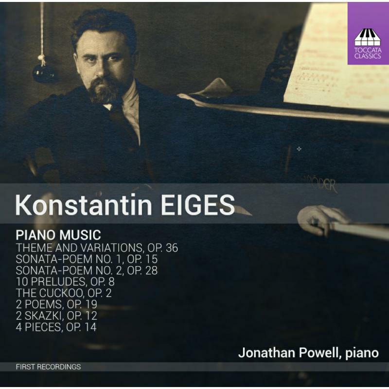 Picture of Jonathan Powell - Eiges:Piano Music