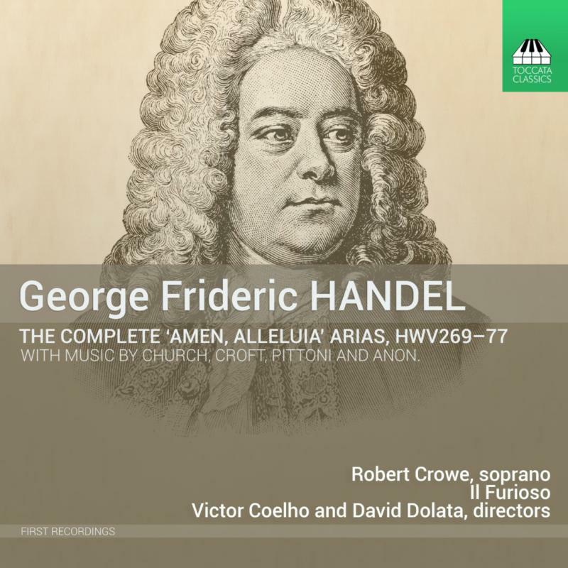 Picture of Various - George Frideric Handel: The Complete 'Amen, Alleluia' Arias, HWV269-77 - with music by Church, Croft, Pittoni and Anon.