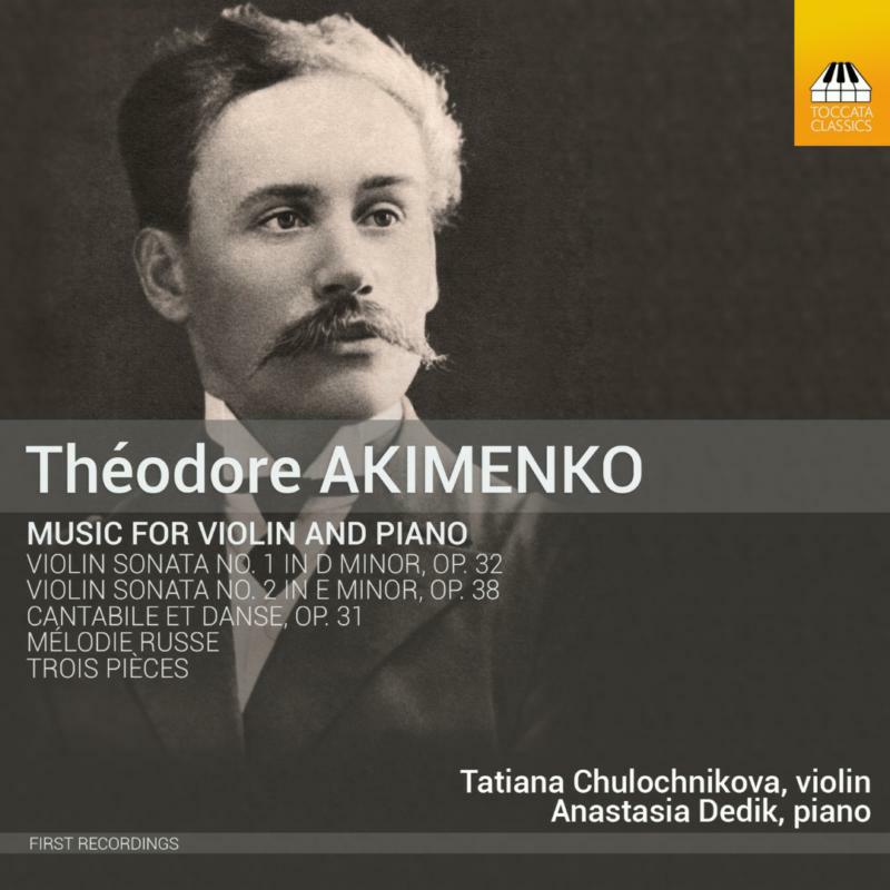 Picture of Chulochnikova/Dedik - Akimenko:Music For Violin