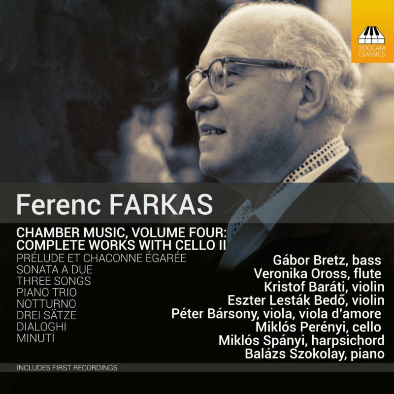 Picture of Various - Ferenc Farkas: Chamber Music Vol. 4, Works with Cello II