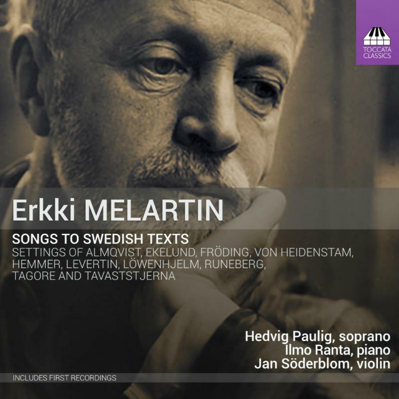 Picture of Paulig/Ranta/Soderblom - Erkki Melartin: Songs to Swedish Texts