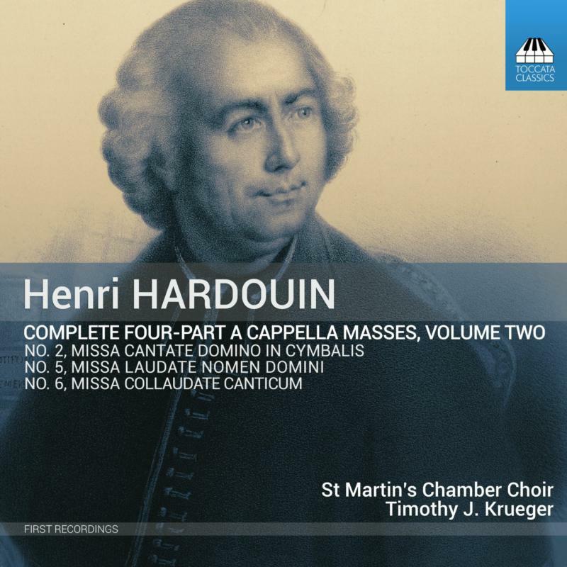 Picture of St Martins/Krueger - Henri Hardouin: Complete Four-Part a cappella Masses, Vol. 2