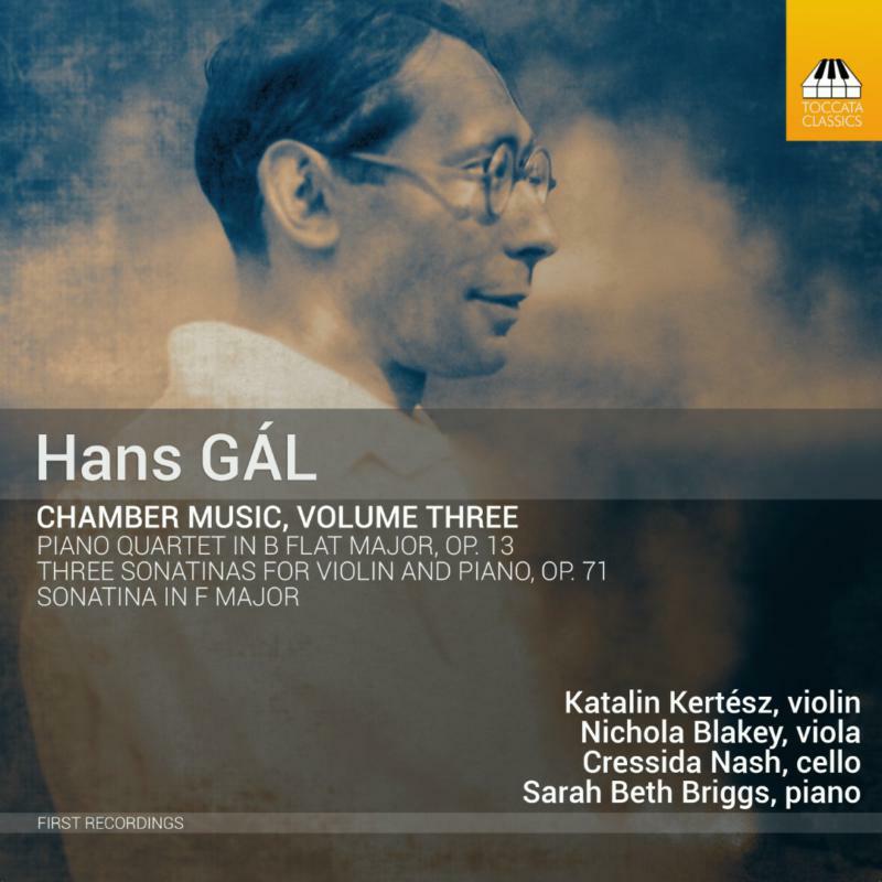 Picture of Kertesz/Blakey/Nash/Briggs - Hans G�l: Chamber Music, Volume Three