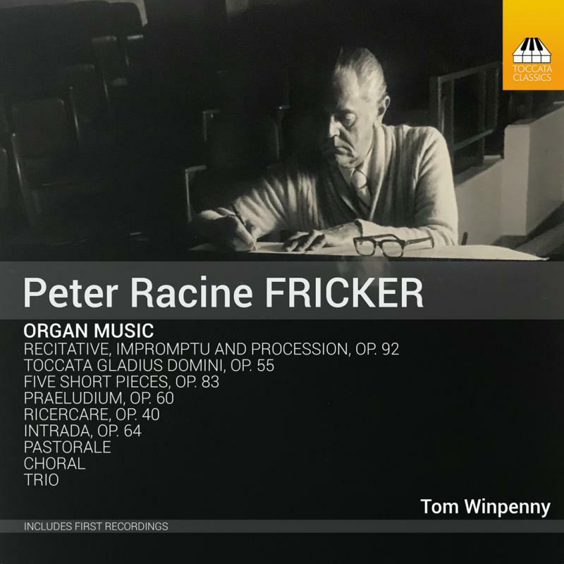 Picture of Winpenny - Peter Racine Fricker: Organ Music