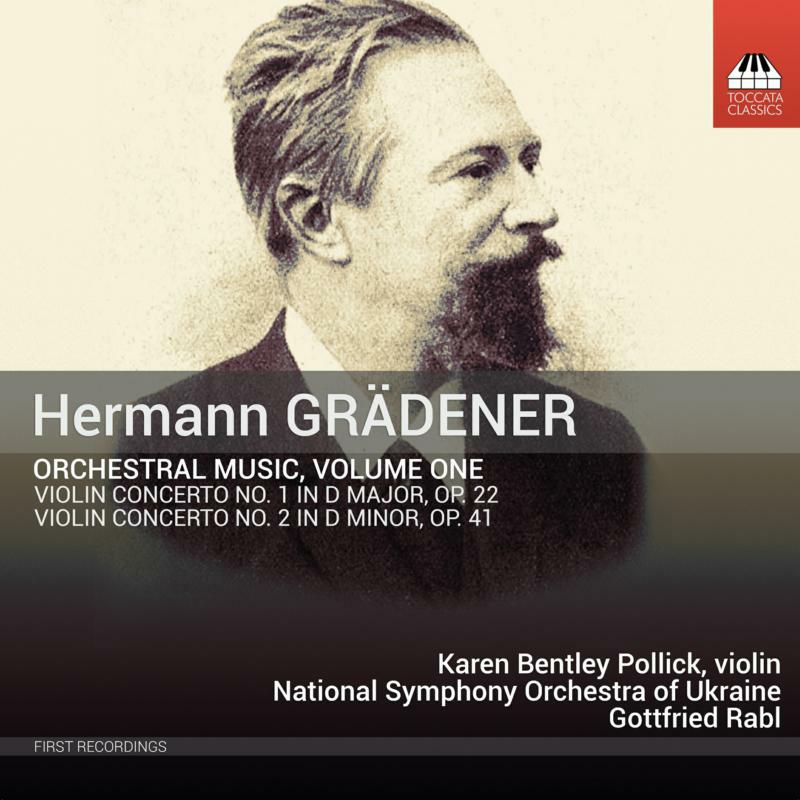Picture of Pollick/Nso Ukraine/Rabl - Hermann Gr�dener: Orchestral Music, Volume One