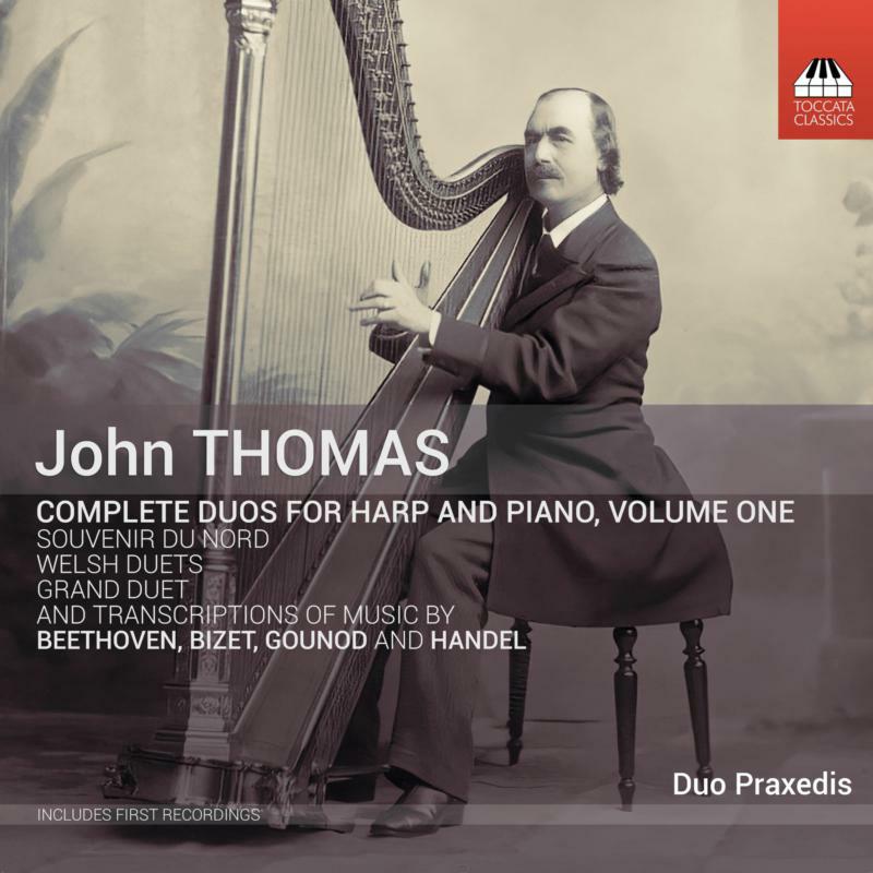 Picture of Duo Praxedis - John Thomas: Complete Duos for Harp and Piano, Volume 1