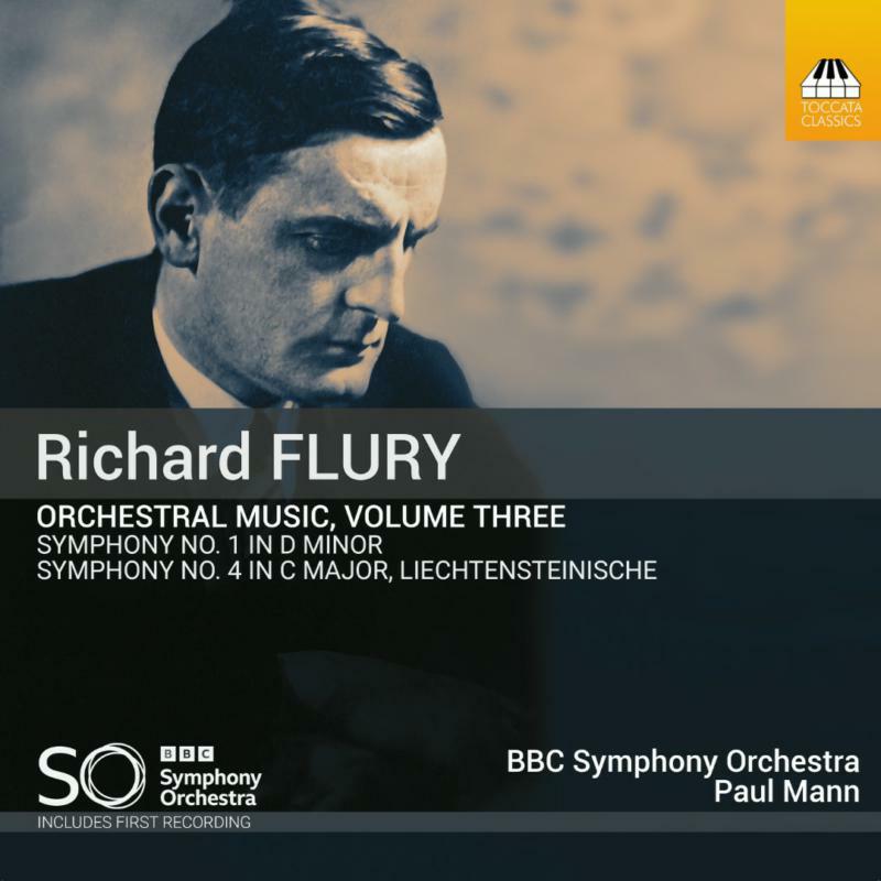 Picture of BBC SYMPHONY ORCHESTRA/MANN - Richard Flury: Orchestral Music, Vol. 3