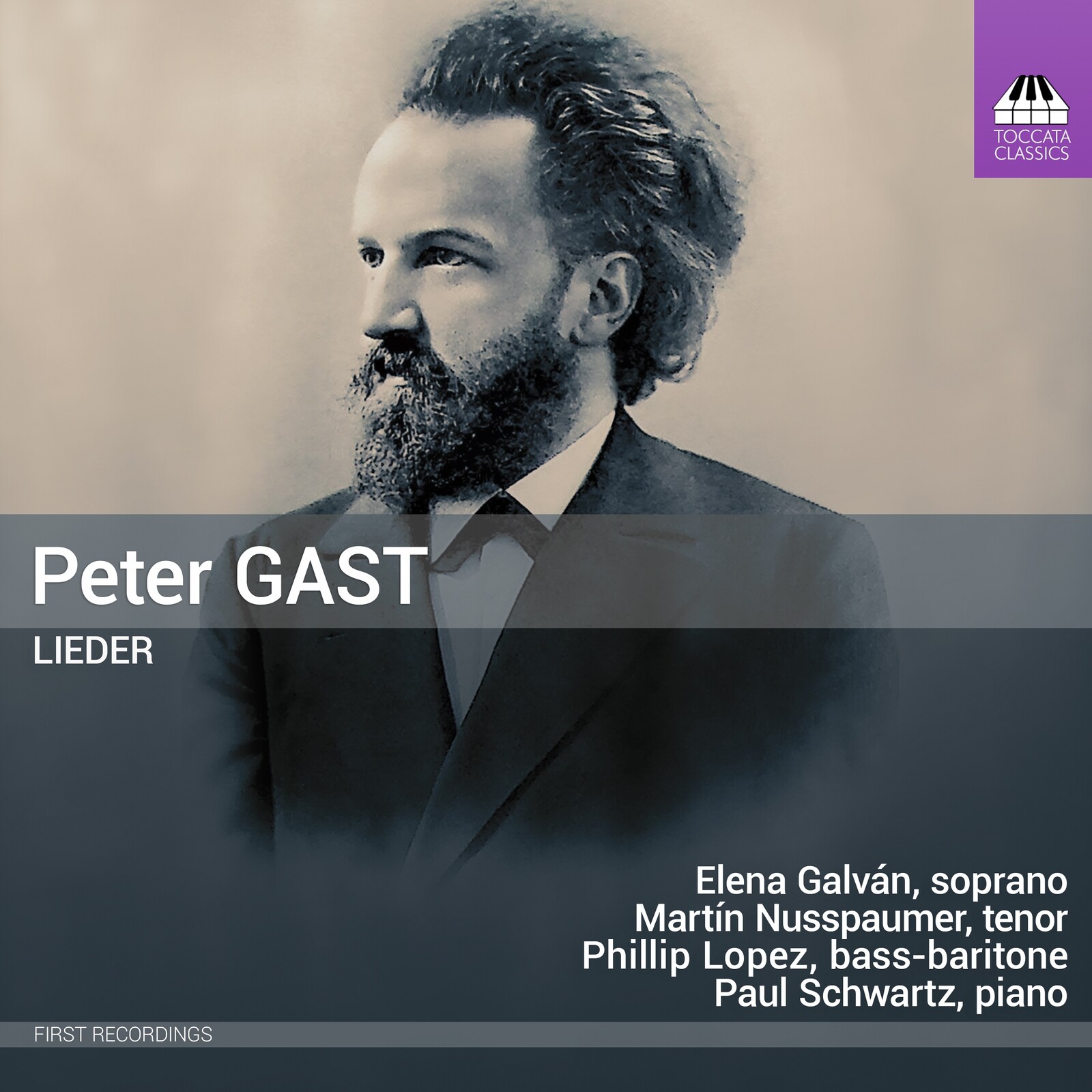 Picture of Elena Galvan; Martin Nusspaumer; Phillip Lopez; Paul Schwartz - Peter Gast: Lieder