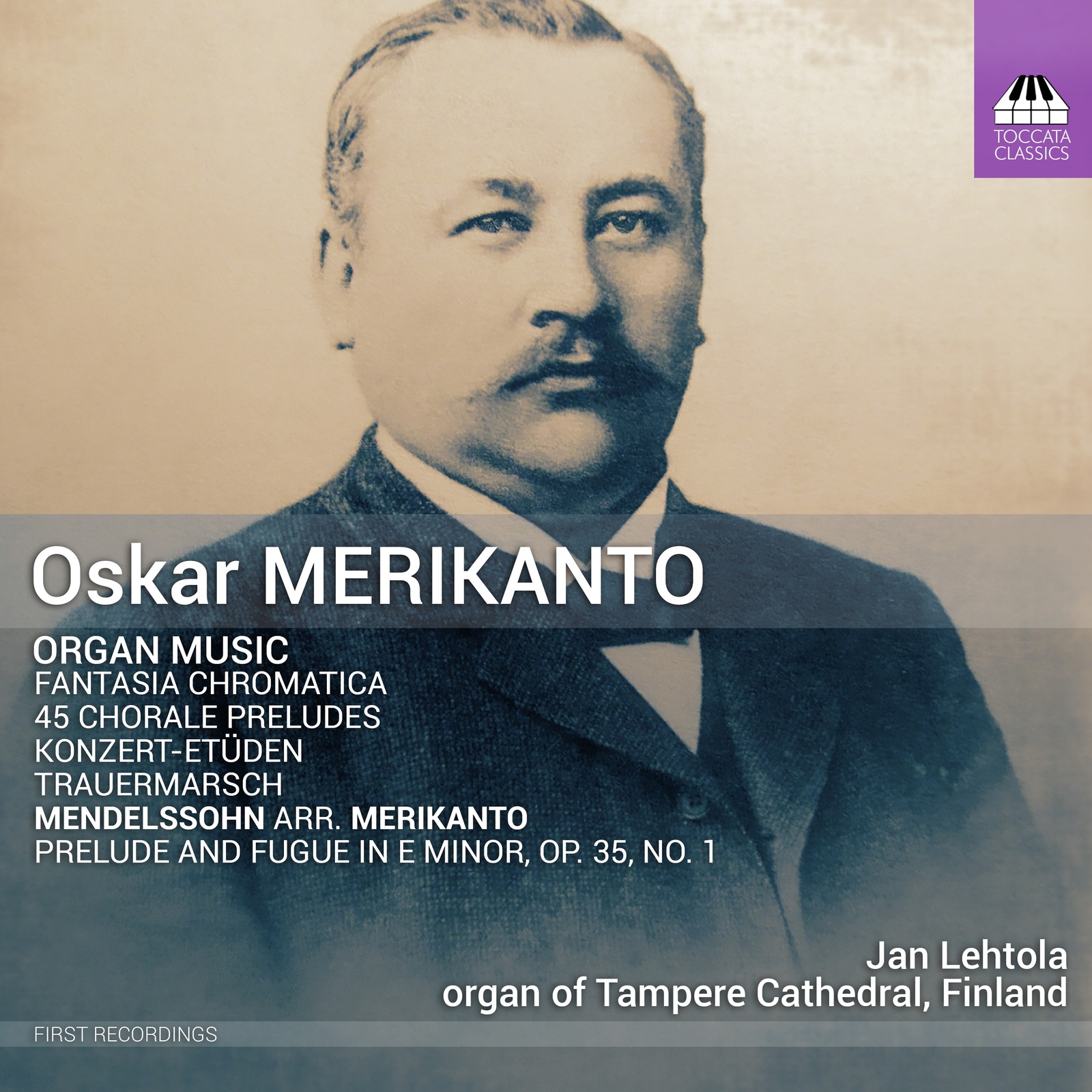 Picture of Jan Lehtola - Oskar Merikanto: Organ Music