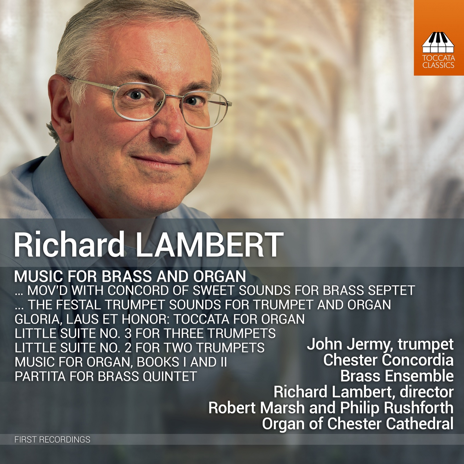 Picture of Chester Concordia Brass Ensemble; Robert Marsh; Philip Rushforth; Richard Lambert - Richard Lambert: Music for Brass and Organ