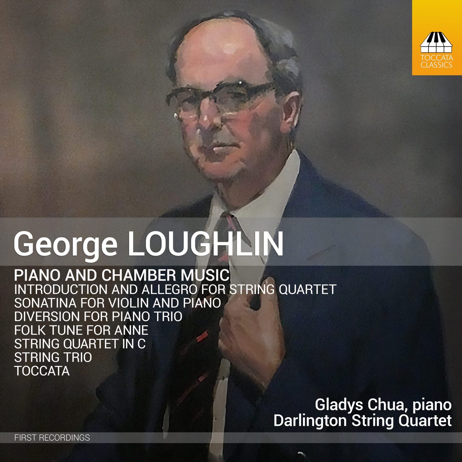 Picture of Darlington String Quartet; Gladys Chua - George Loughlin: Piano and Chamber Music