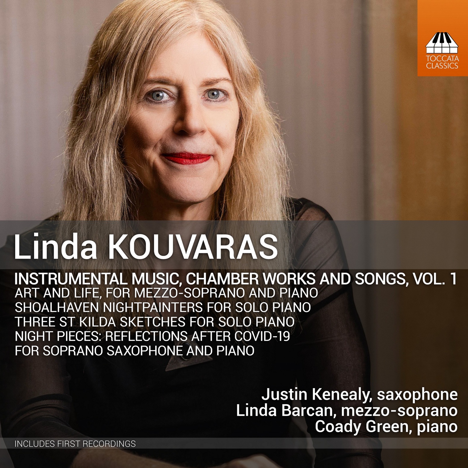 Picture of Coady Green; Justin Kenealy; Linda Barcan - Linda Kouvaras: Instrumental Music, Chamber Works and Songs, Vol. 1