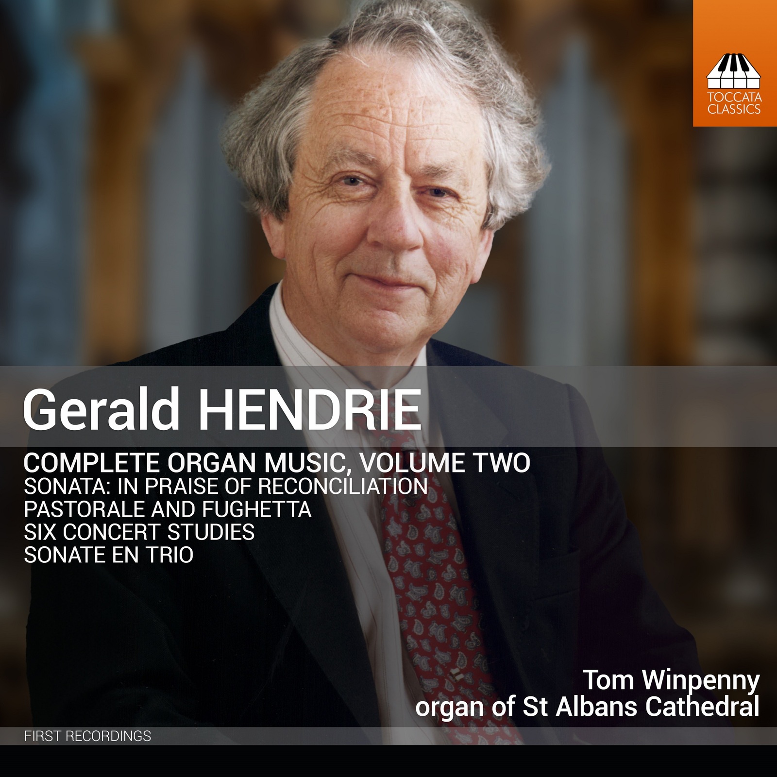 Picture of Tom Winpenny - Gerald Hendrie: Complete Organ Music, Vol. 2
