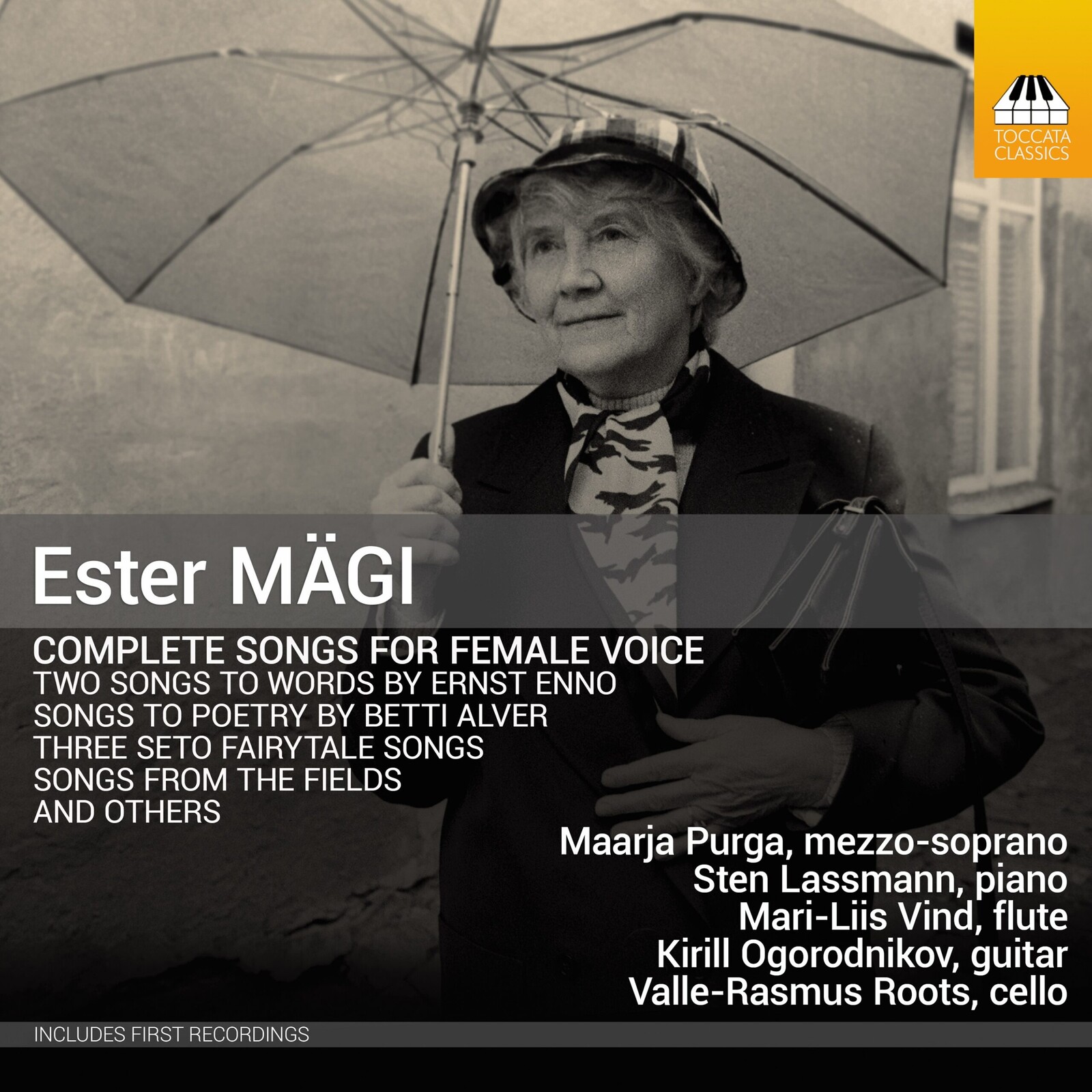 Picture of Maarja Purga; Valle-Rasmus Roots; Mari-Liis Vind; Kirill Ogorodnikov; Sten Lassmann - Ester Magi: Complete Songs for Female Voice