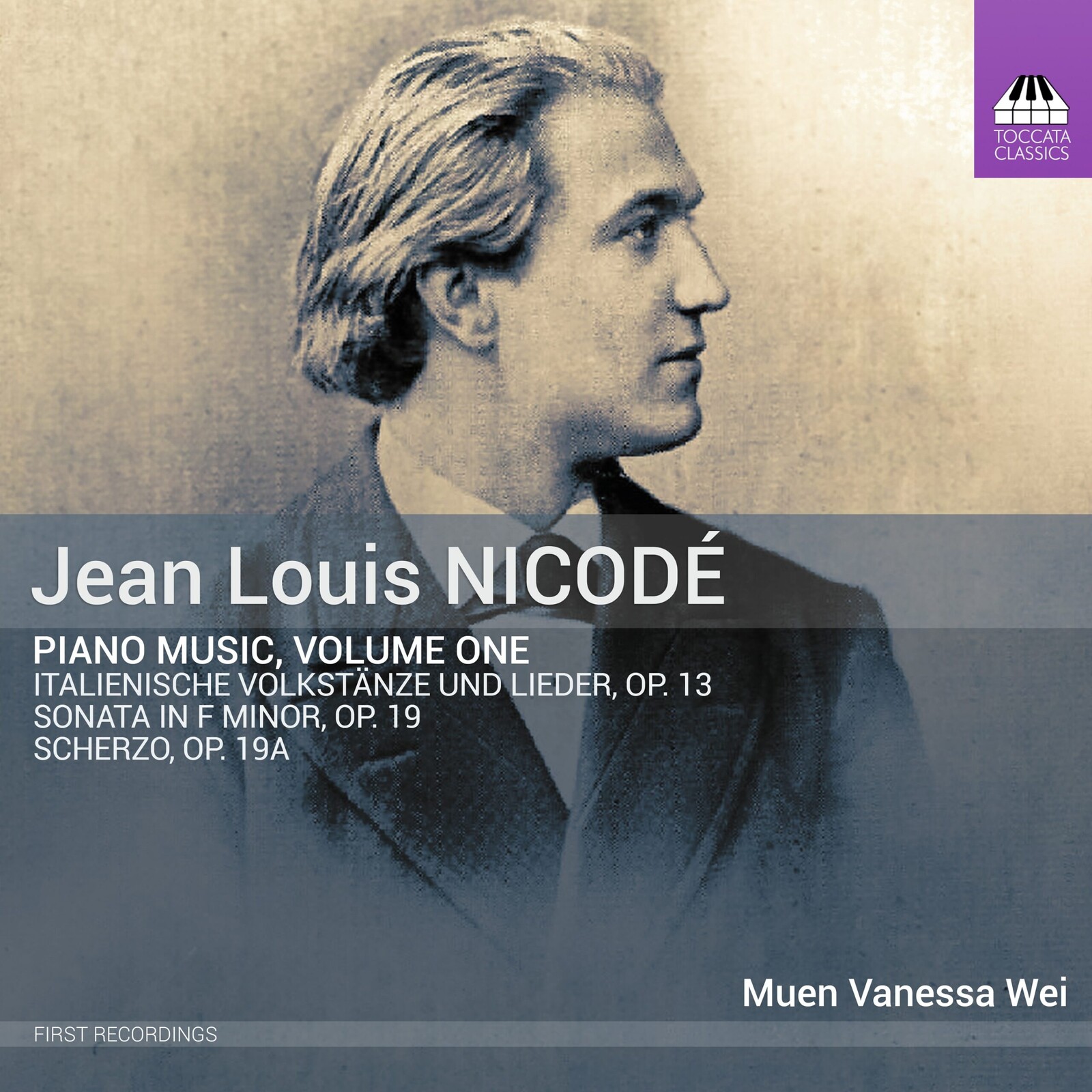 Picture of Muen Vanessa Wei - Jean Louis Nicode: Piano Music, Vol. 1