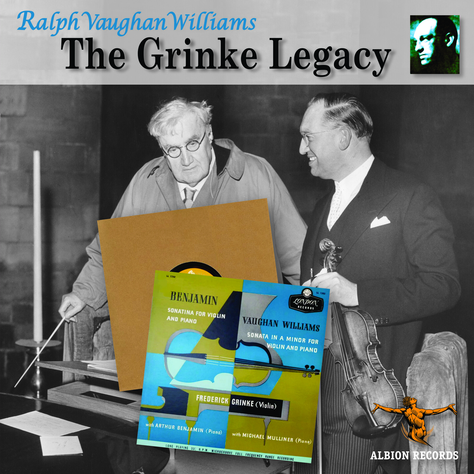 Picture of Frederick Grinke, Boyd Neel, Arthur Benjamin, Michael Mullinar - Ralph Vaughan Williams: The Grinke Legacy