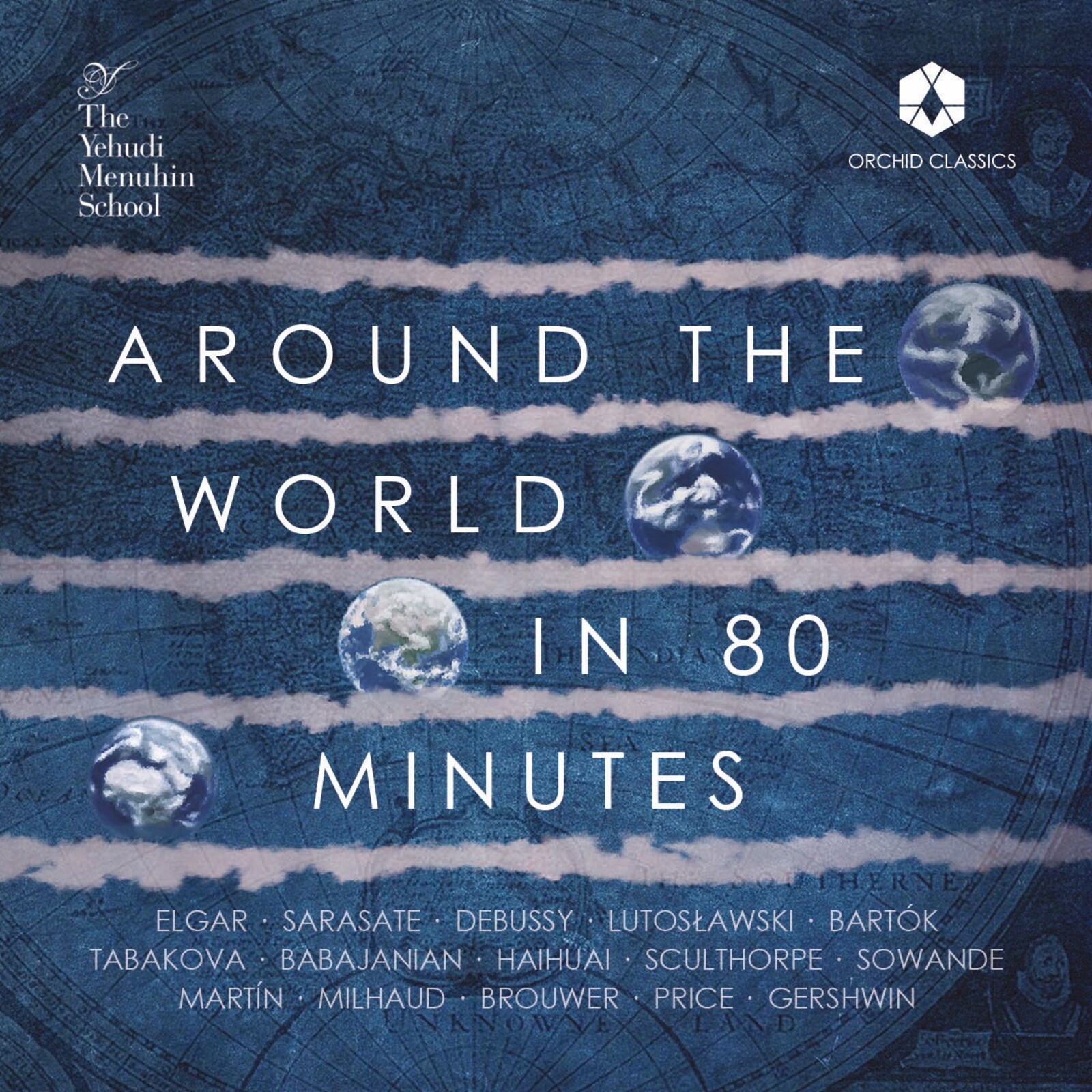Picture of Pupils of the Yehudi Menuhin School; Maxim Rysanov; Ashley Wass; Coco Tomita; Yume Tomita; Rebecca You; Maxim Rysanov; Matthew Taylor; Tom Yang; Otis Enokido-Lineham - Around The World In 80 Minutes