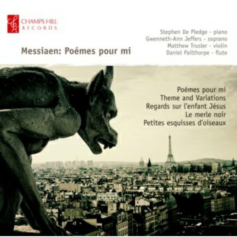 Picture of De Pledge:Jeffers:Trusler - Messiaen: Poemes Pour Mi
