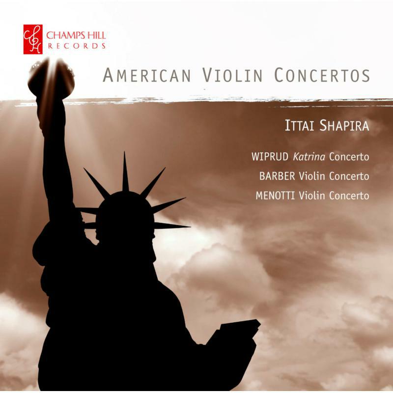 Picture of Shapira:Rlpo:Russian Po - Wiprud/ Barber/ Menotti: American Violin Concertos