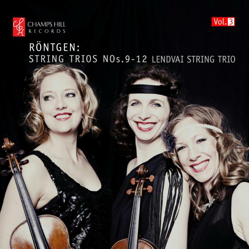 Picture of Lendvai String Trio - Rontgen:String Quartets Vol. 3