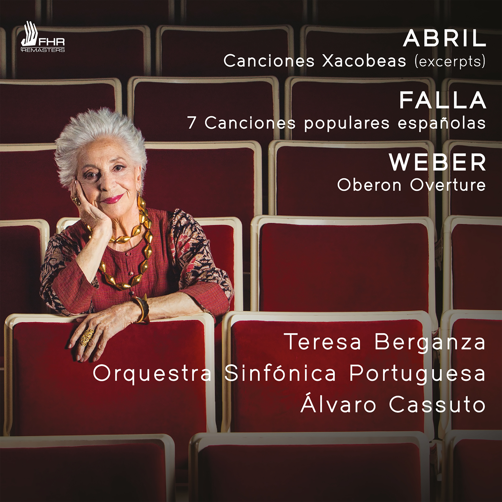 Picture of Teresa Berganza, Orquestra Sinfonica Portuguesa, Alvaro Cassuto - Abril, Falla, Weber