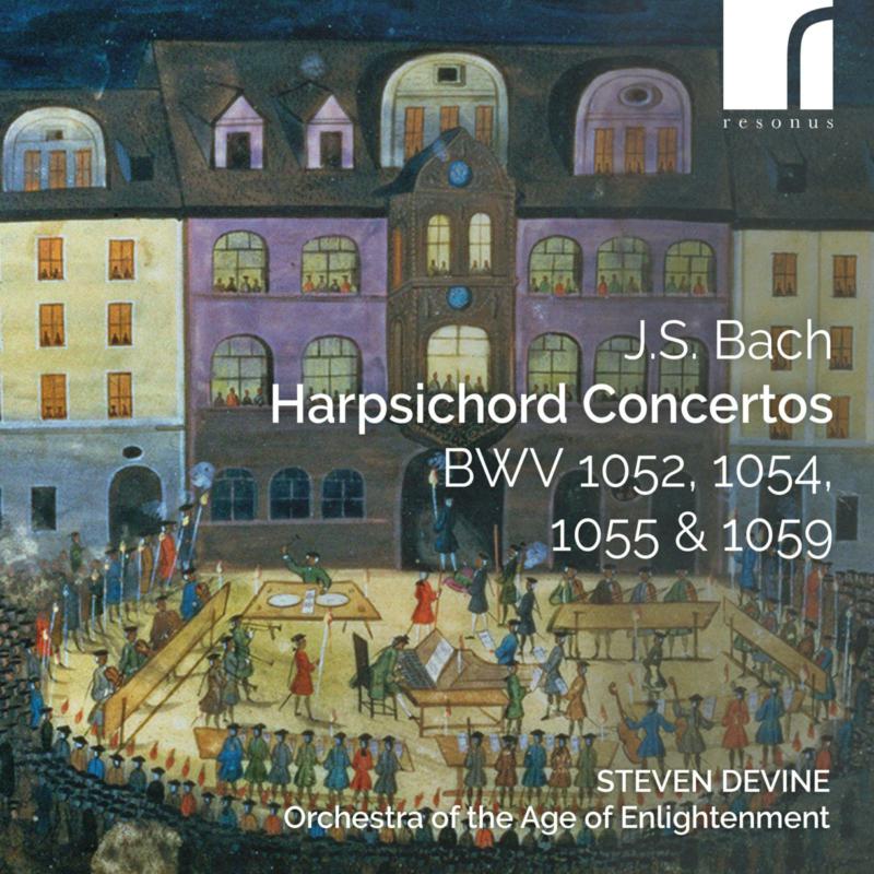 Picture of steven devine. orchestra of the age of enlightenment - j.s. bach: harpsichord concertos, bwv 1052, 1054, 1055 & 1059