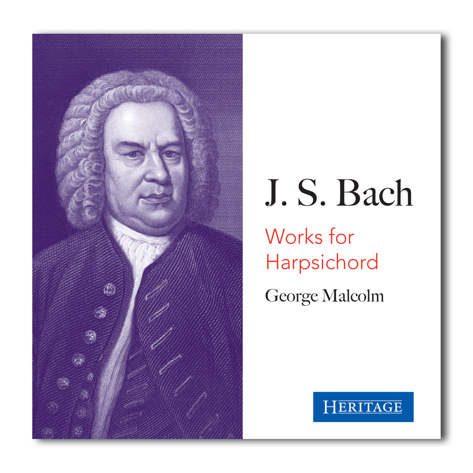 Picture of GEORGE MALCOLM - GEORGE MALCOLM PLAYS BACH