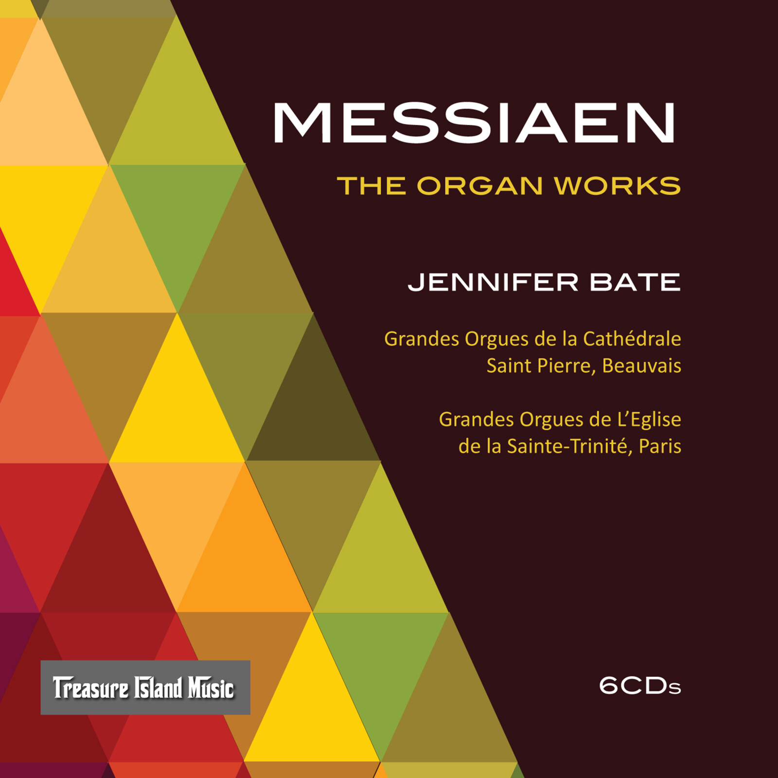 Picture of JENNIFER BATE - MESSIAEN - ORGAN WORKS