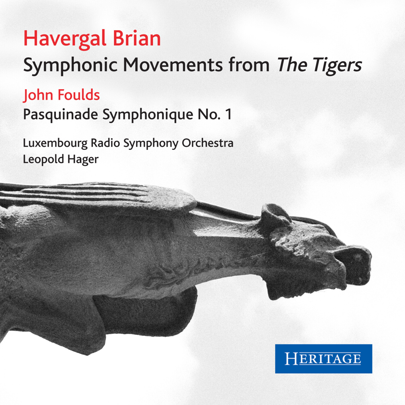 Picture of LUXEMBOURG RSO/HAGER - BRIAN - SYMPHONIC DANCES
