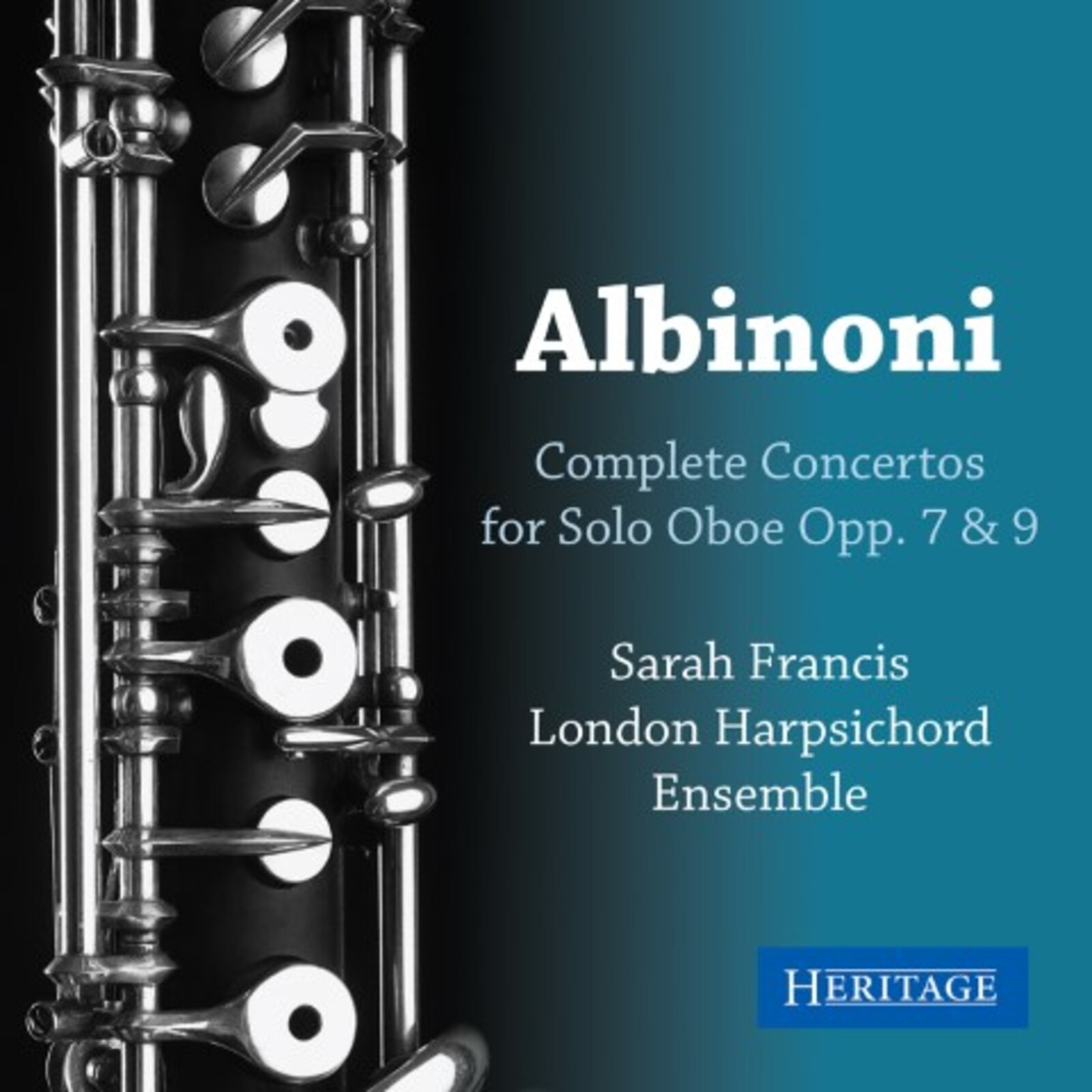 Picture of FRANCIS/LONDON HARPSICHORD - ALBINONI - SOLO OBOE CONCERTO