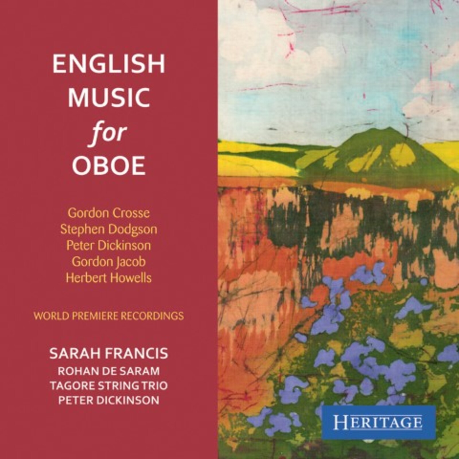 Picture of SARAH FRANCIS - ENGLISH MUSIC FOR OBOE