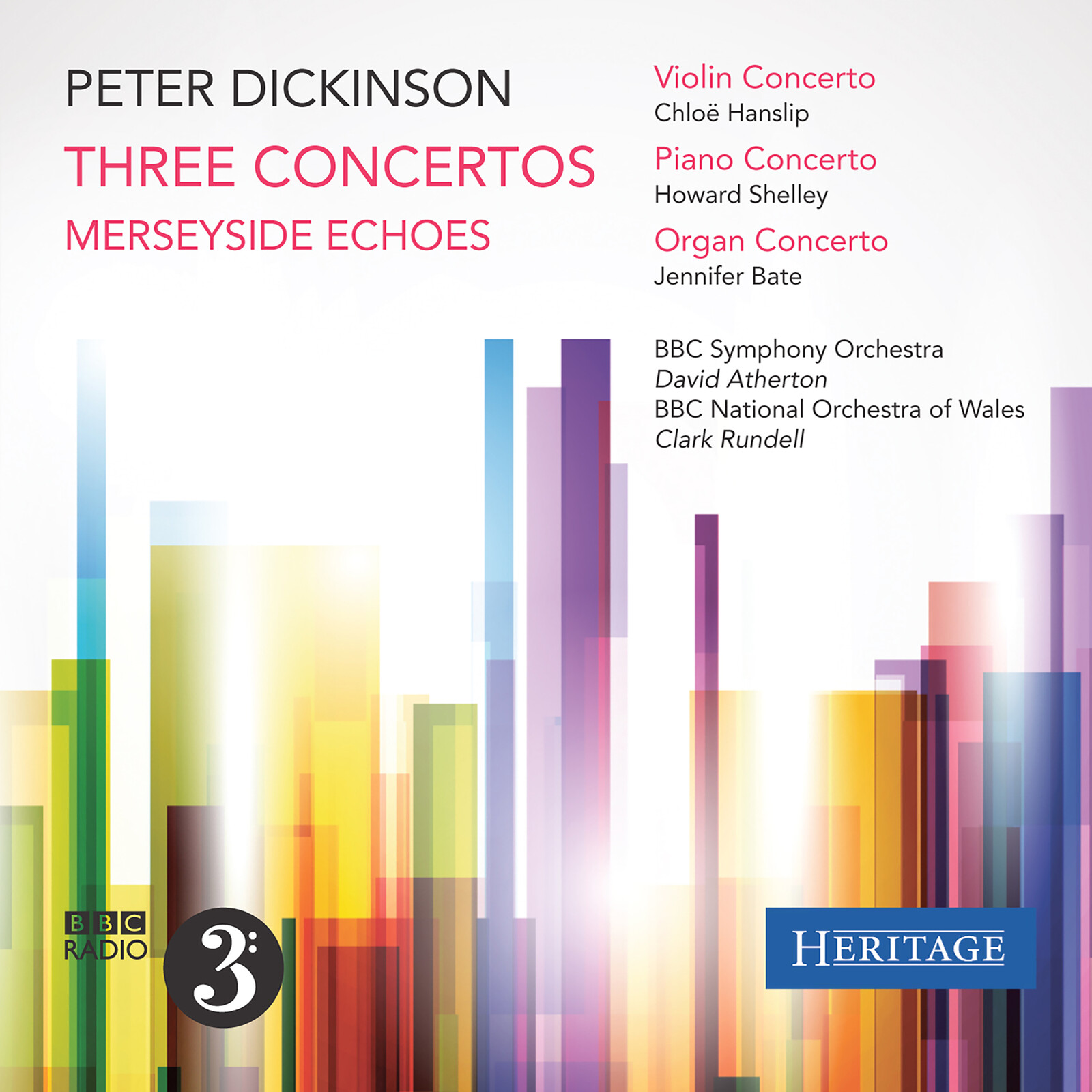 Picture of HANSLIP/SHELLEY/BATE - DICKINSON - THREE CONCERTOS