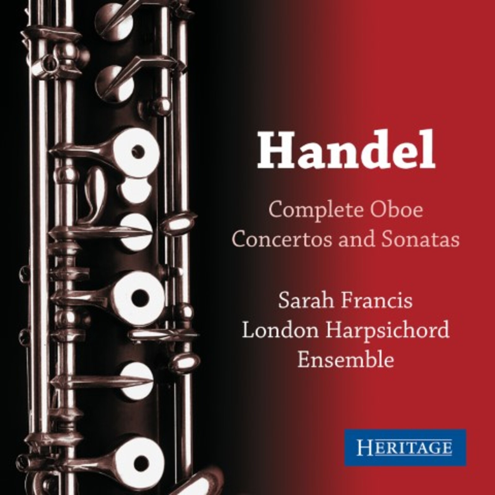 Picture of SARAH FRANCIS - HANDEL - OBOE CONCERTOS