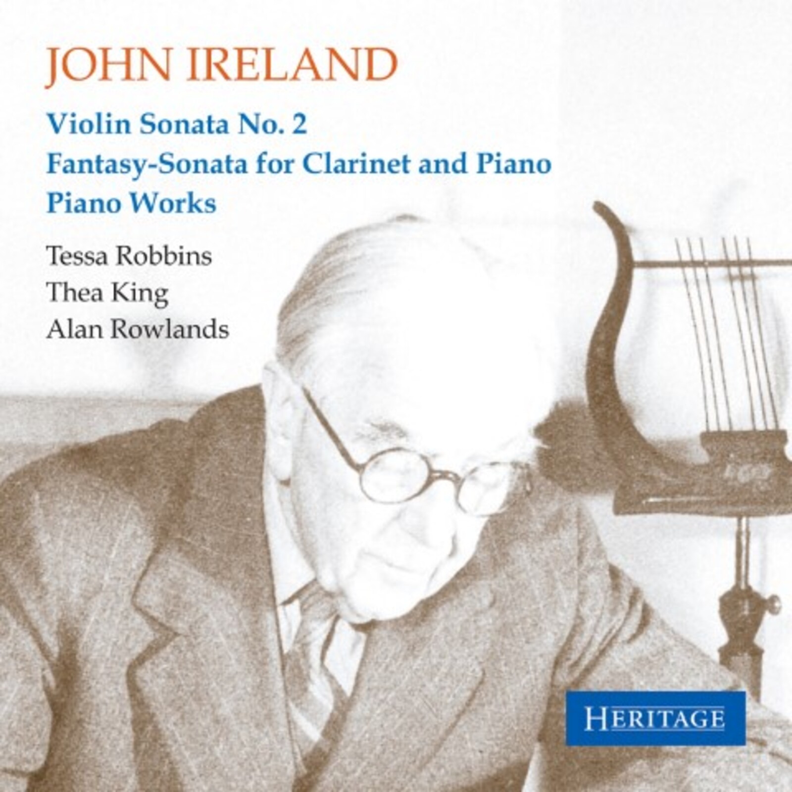 Picture of ROBBINS/KING/ROWLANDS - IRELAND - VIOLIN SONATA NO. 2