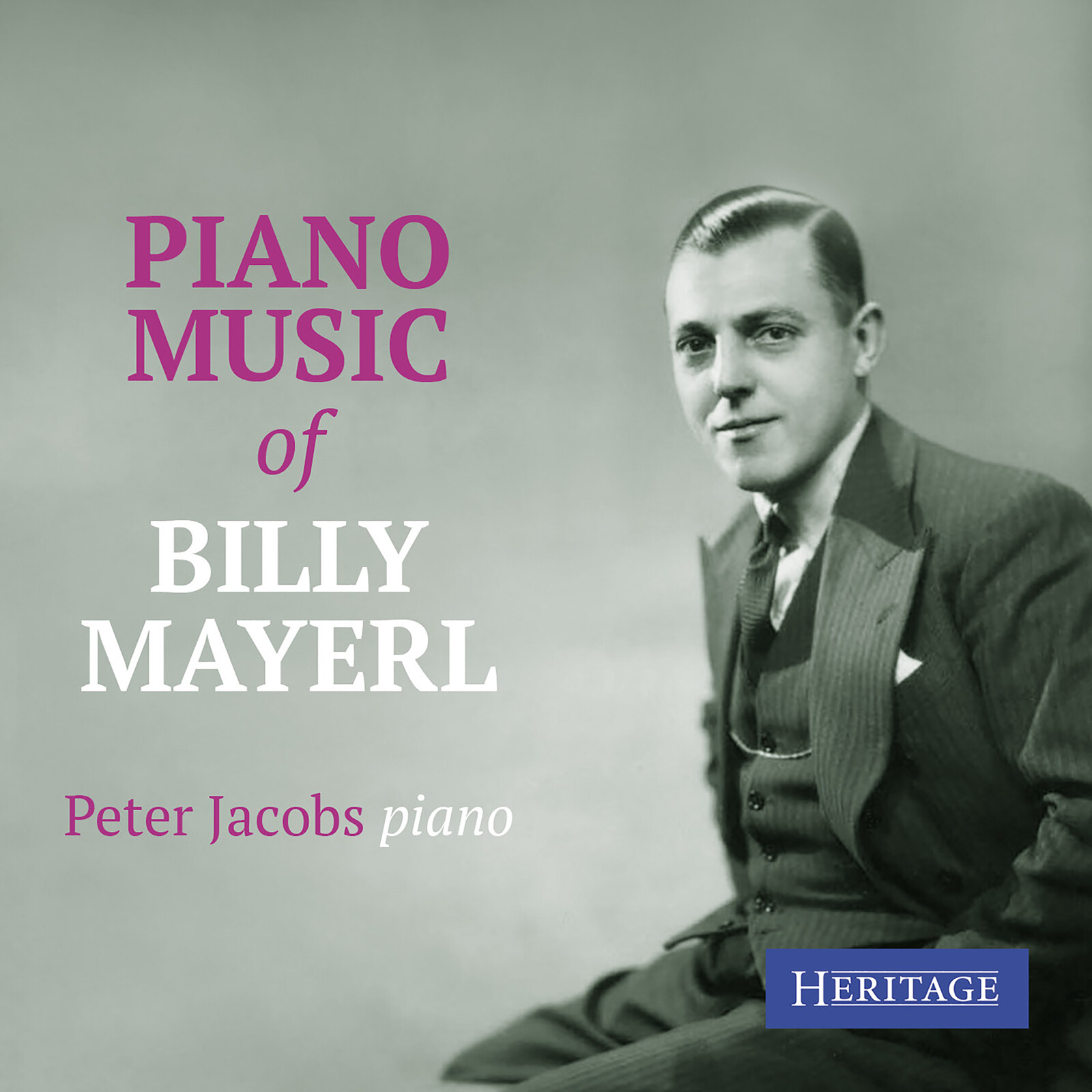 Picture of PETER JACOBS - PIANO MUSIC OF BILLY MAYERL
