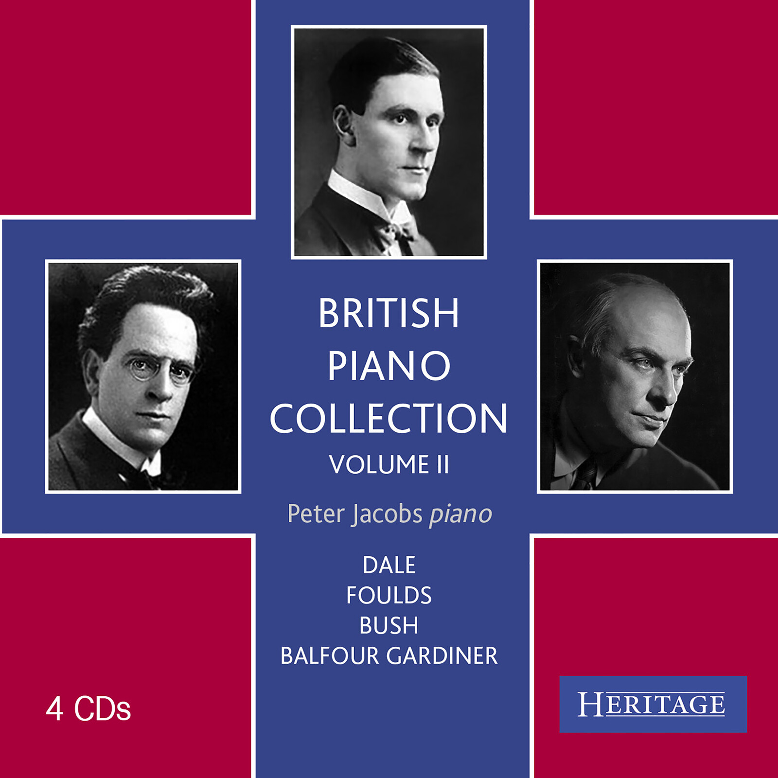 Picture of PETER JACOBS - BRITISH PIANO COLLECTION II