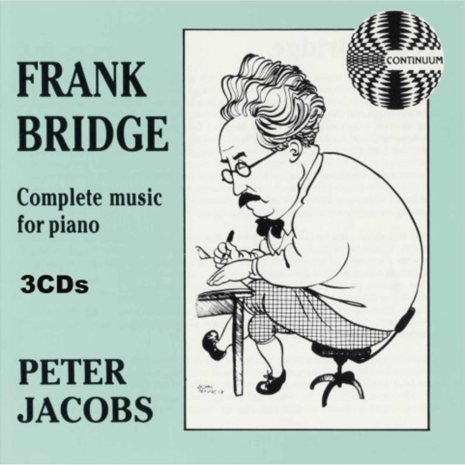 Picture of PETER JACOBS - BRIDGE - COMPLETE PIANO WORKS
