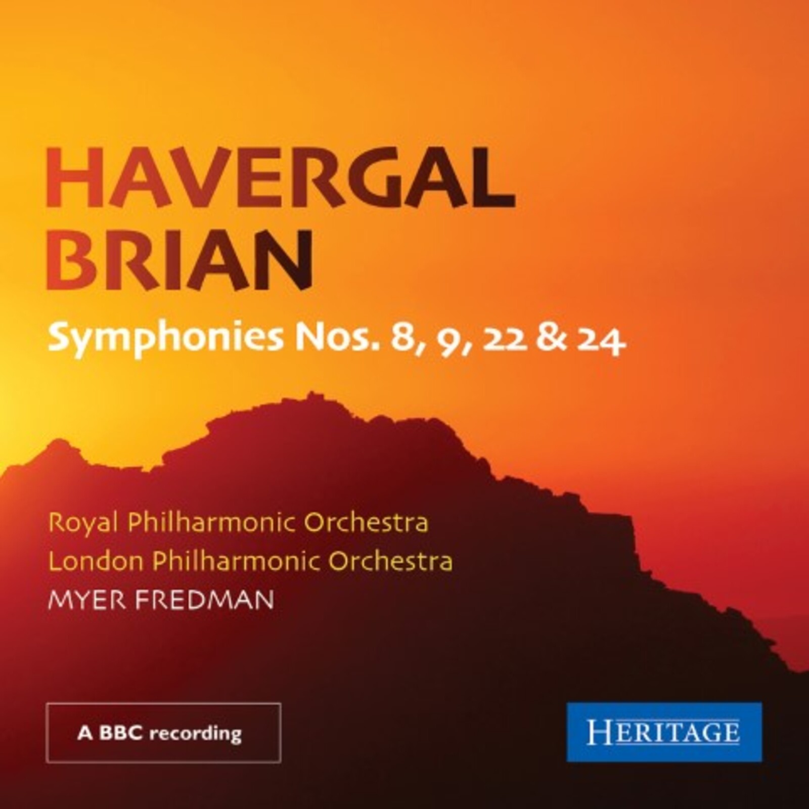 Picture of RPO/LPO/FREDMAN - BRIAN - SYMPHONIES 8,9,22,24
