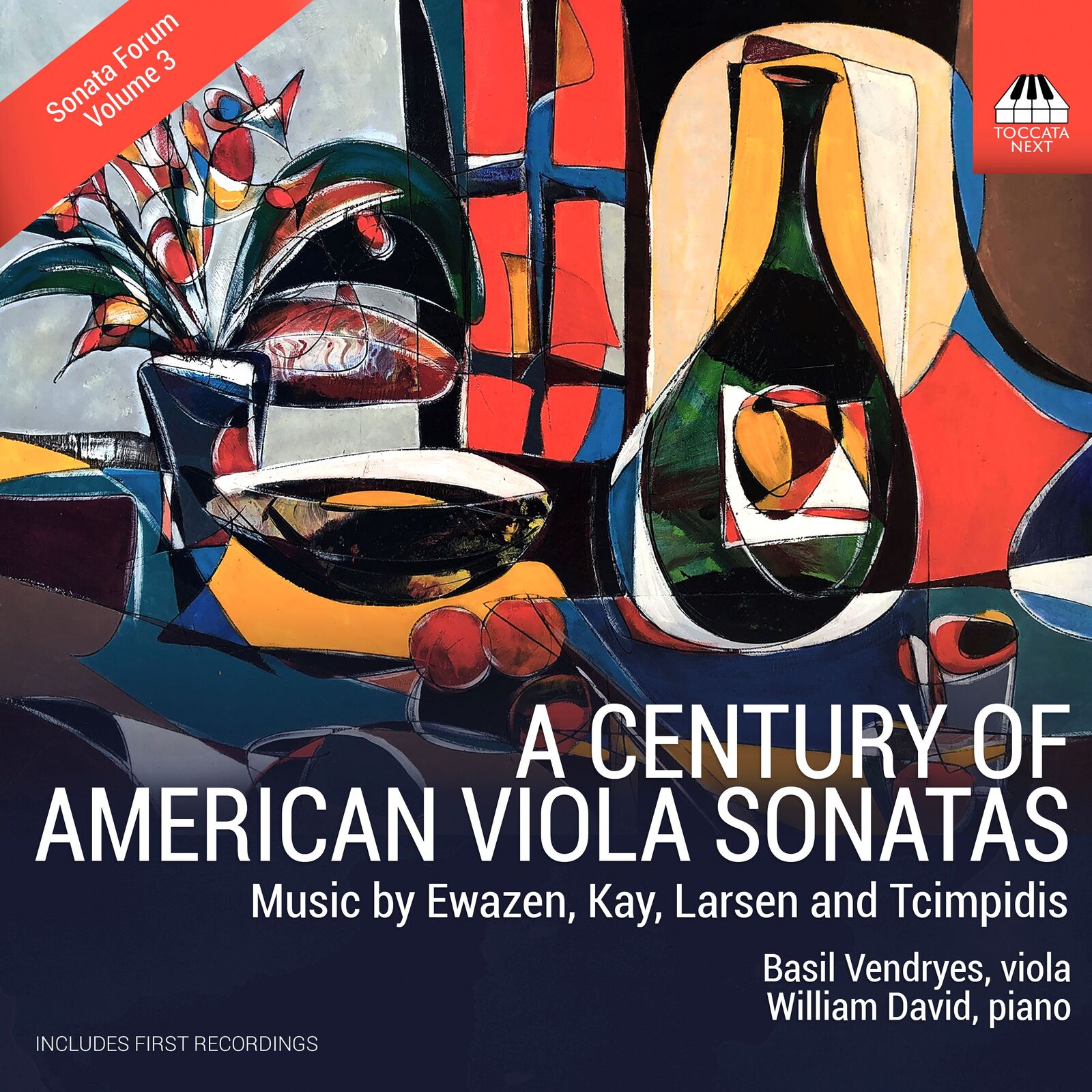 Picture of Basil C. Vendryes; William David - Sonata Forum No. 3: A Century of American Viola Sonata