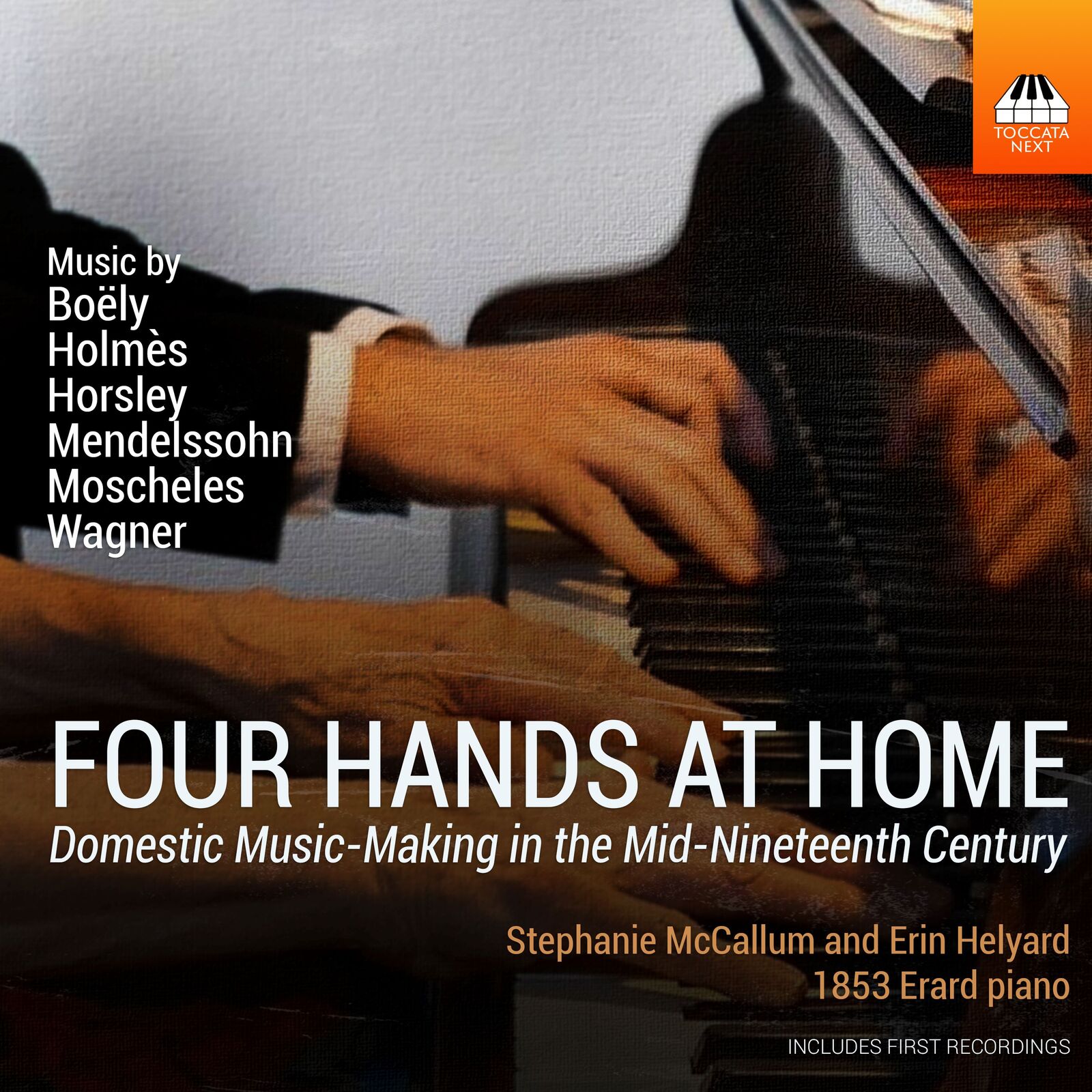 Picture of Stephanie McCallum; Erin Helyard - Four Hands at Home: Domestic Music-Making in the Mid-Nineteenth Century
