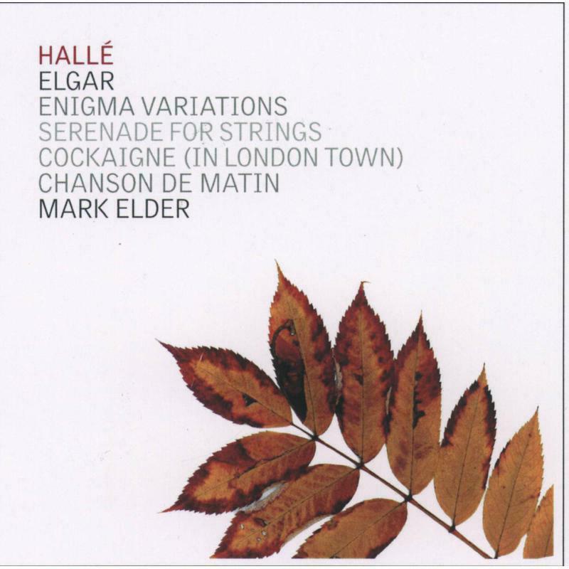 Picture of Halle/Elder - Edward Elgar: Enigma Variations, Serenade for Strings, Cockaigne, Chanson de Matin