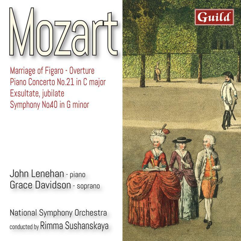 Picture of Nso/Lenehan/Davidson - Wolfgang Amadeus Mozart: Marriage of Figaro - Overture, Piano Concerto No. 21 in C major, Exsultate, jubilate, Symphony